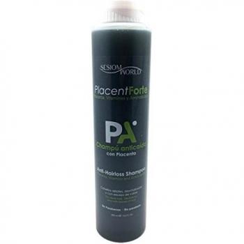 Sesiomworld WG-PTST-TWMR, Champú Anticaída Placentforte con Placenta, Vitaminas y Aminoácidos sin Parabenos, 400 ml 1 Unidad 460 g