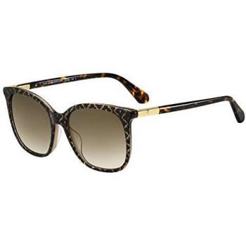 Kate Spade Caylin/S Sunglasses Black Brown/Brown Shaded Female 54 MM