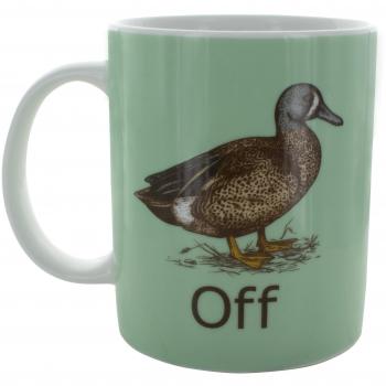 Paladone Duck Off Mug, Multi-Colour