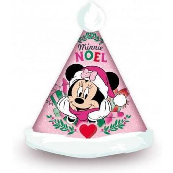 Gorro de Papá Noel Minnie Mouse Lucky Infantil 37 cm