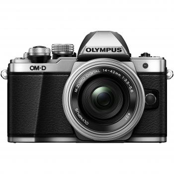 Olympus OM-D E-M10 Mark II Kit, Cámara Digital Micro Cuatro Tercios de 16 MP con Estabilizador de Imagen de 5 Ejes y Objetivo M.Zuiko 14-42mm EZ Zoom, Color Plata