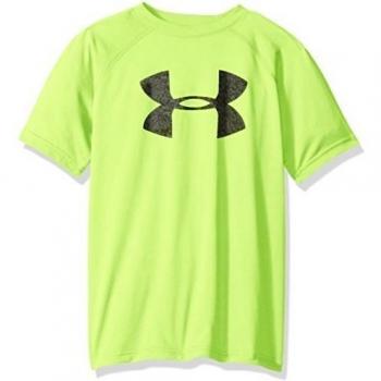 Under Armour Big-Camiseta de deporte para niño Fuel Green FR: XS