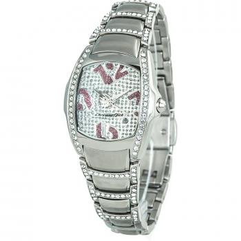 Chronotech Lady Night Women's Watch (Ø 27 mm) Silver Transparent