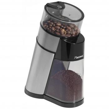Bestron AKM1405 - Molinillo de café de acero inoxidable