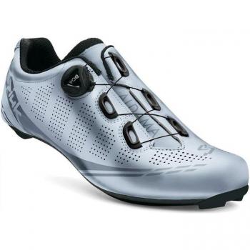 Zapatillas de ciclismo de carretera unisex Spiuk Aldama en color plateado, talla 40
