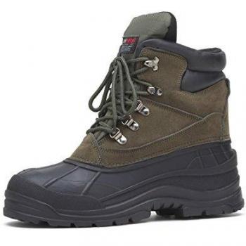 Rouchette Quebec Safety Shoes - Men's Green Camo Size 42