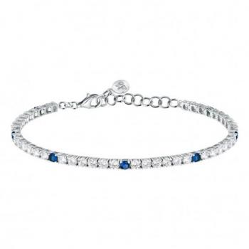 Pulsera de Mujer Morellato en Plata 925‰ con Circonitas, Colección Tesori, Estilo Tenis - SAIW137