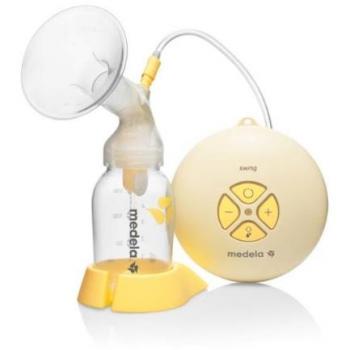 Medela Swing - Extractor de leche eléctrico con tecnología de 2 fases y Sistema de alimentación Calma incluida