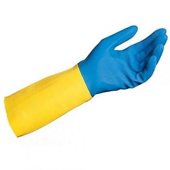 Mapa duo-mix 405 - Juego guantes duomix405 talla 7 azul amarillo 1 par