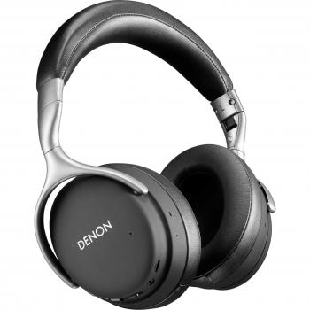 Auriculares inalámbricos con cancelación de ruido Denon AH-GC30, equipados con controlador Free Edge y codec aptX HD, color negro