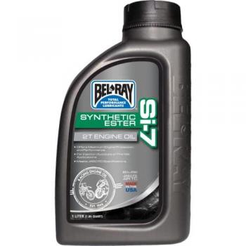 Aceite de Motor Bel-Ray Si-7 1 Litro - Unisex, Aceite Sintético para 2 Tiempos