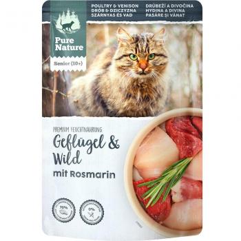 Pure Nature Senior Cat comida húmeda para gatos - Pack económico: 24 x 85 g