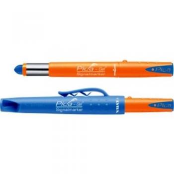 Marcador permanente azul Pica gel 8081 - Pack de 10 unidades