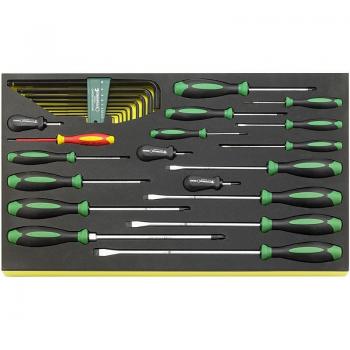 Juego de Destornilladores en Bandeja TCS 4620/4660 VDE 10767 Stahlwille 96831168
