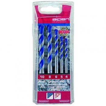 Estuche Brocas Alpen Granito 5 Piezas