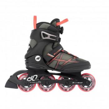 K2 Skate Patines En Línea Alexis 80 Boa - Patines en línea, diseño cómodo, sistema de cierre Boa para ajuste fácil y rápido, ruedas de 80 mm para mayor velocidad y estabilidad, chasis de aluminio para durabilidad, soporte