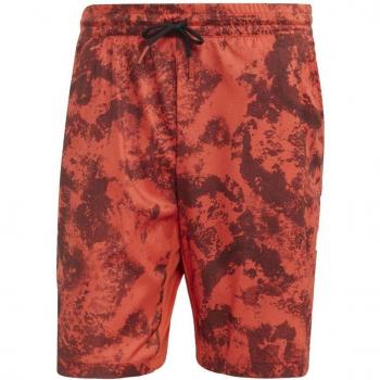Pantalón Corto Adidas Paris 2N1 Hombres - Naranja, Rojo