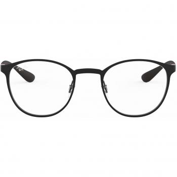 Ray-Ban 0rx 6355 2503 47 Monturas de Gafas, Matte Black, Unisex-Adulto