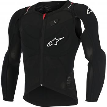 Alpinestars hombres de la evolución de manga larga para hombre, hombre, Black White Red