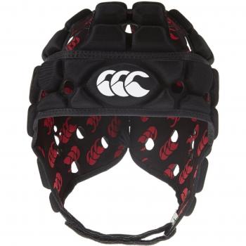 Canterbury - Casco de rugby con ventilación negro negro Talla:S