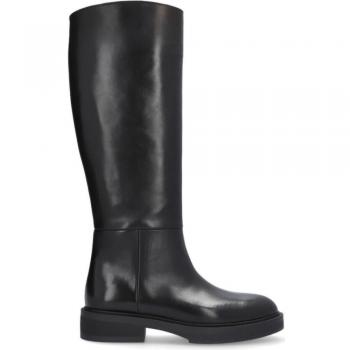 Bota de mujer Alpe en piel negra, elegante y cómoda para cualquier ocasión