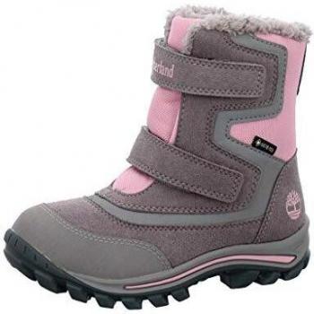 Timberland Chillberg Botas clásicas para niños, unisex, color Gris, talla 27 EU
