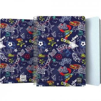 Cuaderno Grafoplás Star Folio Tapa PP 80 Hojas 90g Cuadrícula 4mm Bits&Bobs 23