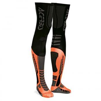 Acerbis Calcetines X-Leg Pro Negro-Naranja L/XL