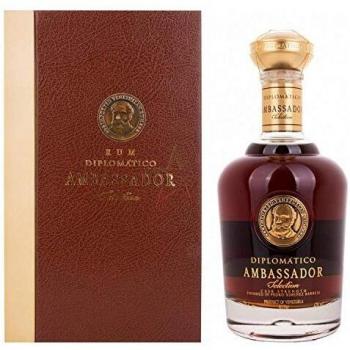 Diplomatico Ambassador Extra Añejo Rum Gift Box 0.70L (47% ABV)