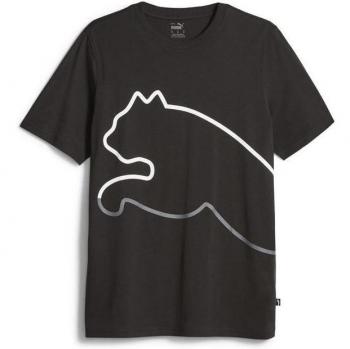 Camiseta Puma para hombre Graphics Big Cat en color negro