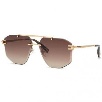 Chopard Rose Gold Brown Gradient Unisex Sunglasses - Size 64MM, CAT3