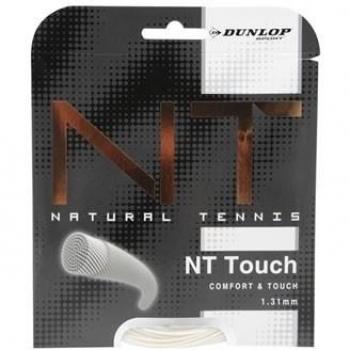 Dunlop NT Touch Cordajes de Tenis, Unisex, Blanco Crema, 1.31 mm