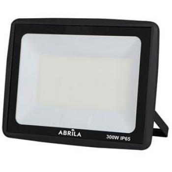 Proyector Zircon 300W 6500K 30000lm IP65 Negro de Cristal y Aluminio 31x41x4,7 cm