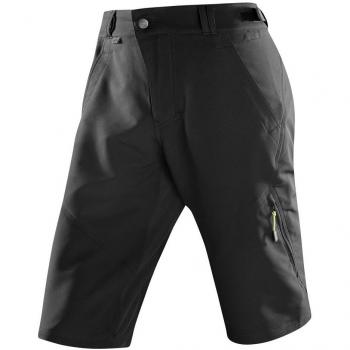 Pantalón Corto Btt Altura Attack Relaxed Fit Negro