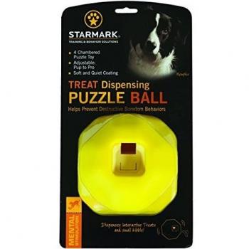 Starmark Treat Dispensing Adjustable Puzzle Ball