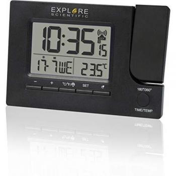 Reloj Despertador Digital Proyector de Hora Doble Rdp1003 Cm3lc2