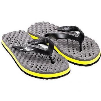 Madwave Chanclas Admiral Adulto Amarillo, Negro, Gris