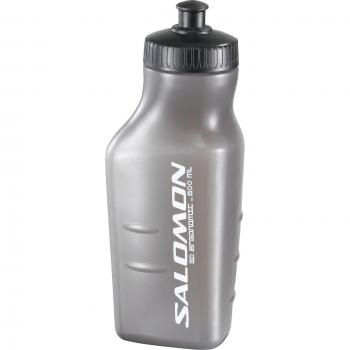 Salomon Botella de agua, 600 ml, Botella 3D, Pack de 6, L32917000