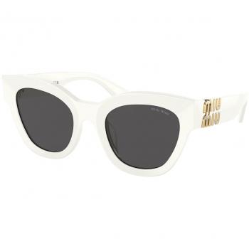 Miu Miu MU01YSF Asian Fit 1425S0 Gafas de Sol para Mujer Blancas