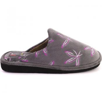 Zapatillas de casa de mujer gris VARIOS 3530