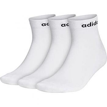 adidas HC Ankle 3PP Calcetines, Unisex Adulto, Blanco, M