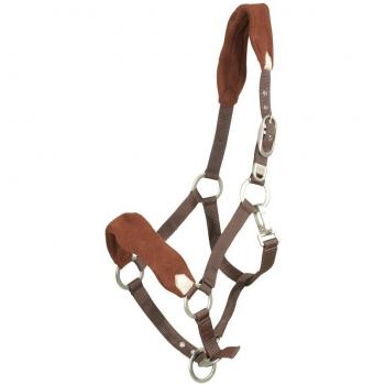 PFIFF Soft-Halfter, braun, Pony, 100493-50-Pony