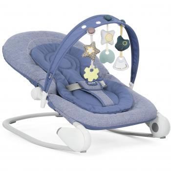 Chicco Hoopla Transat  - Hamaca para bebé, azul