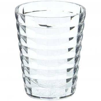 Gedy GL980000300 Vaso, Transparente, 8.5x8.5x11 cm