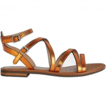 Sandalias Planas Geox Sozy para Mujer en Naranja