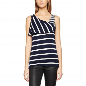Armani Jeans 3Y5M725JZFZ, Camiseta sin Mangas para Mujer, Blau