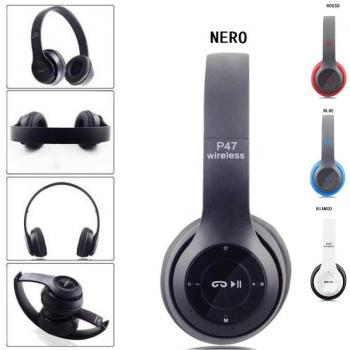 Auriculares Bluetooth Estéreo Inalámbricos P47 para Smartphones y Ordenadores