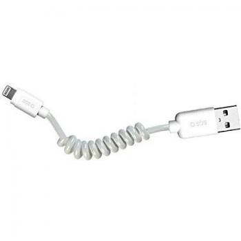 SBS 0.5m USB/Lightning - Cable De Carga Y Sincronización De Conector Ligtning A USB para iPod/iPhone/iPad