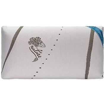 Almohada viscoelástica beneficiosa para la Salud por su fabricación con cáscara de Almendra y Hueso de Aceituna. Recolax Visco Nature