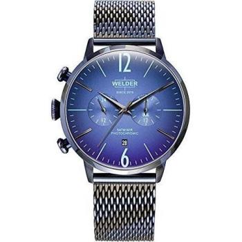 Reloj Welder WWRC1015 Smoothy Hombre Azul Acero